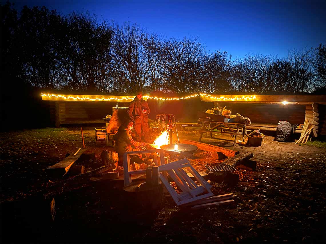 Skanseskoven på Røsnæs shelterplads